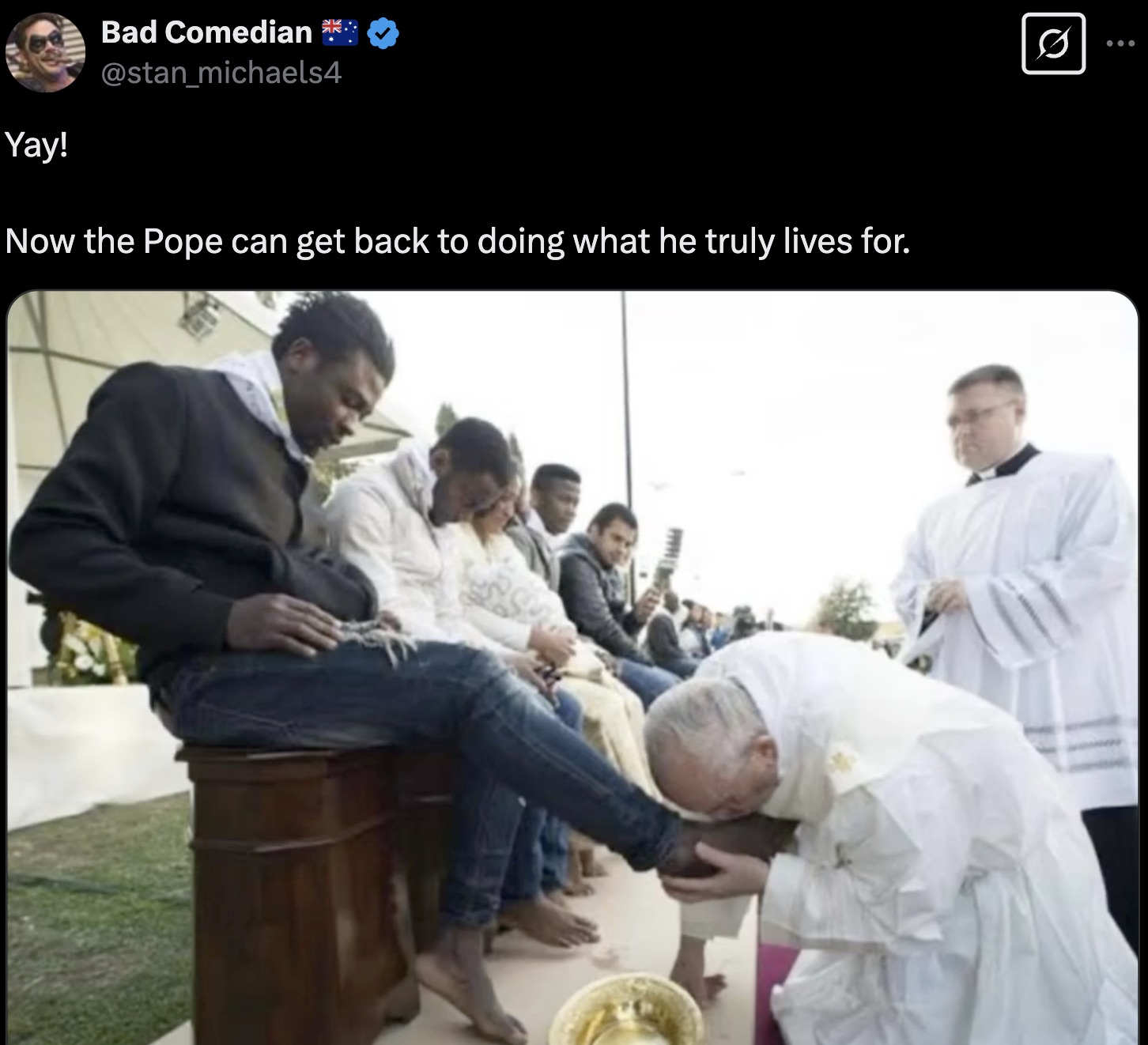 20 Tweets and Reactions to the Pope Flirting With Death